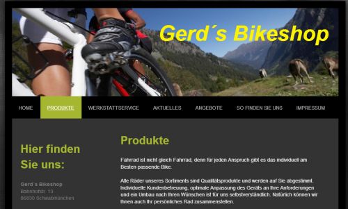 Gerd's Bikeshop Schwabmünchen