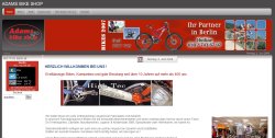 Adams bike shop Berlin-Buckow