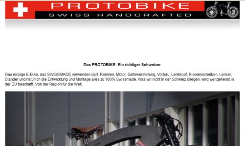 Protobike GmbH Uetendorf