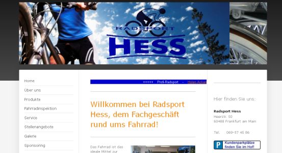 RAdsport Hess Frankfurt