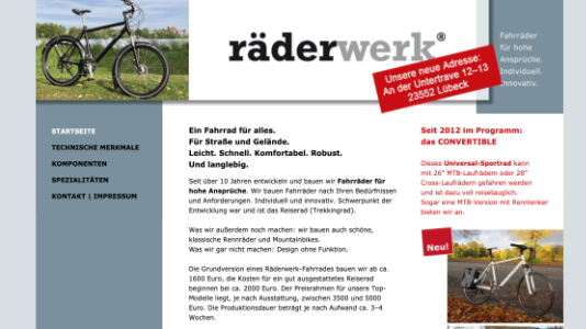 Räderwerk Fahrräder Lübeck