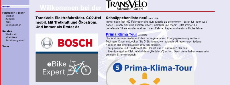 TransVelo Fahrräder GmbH Tübingen