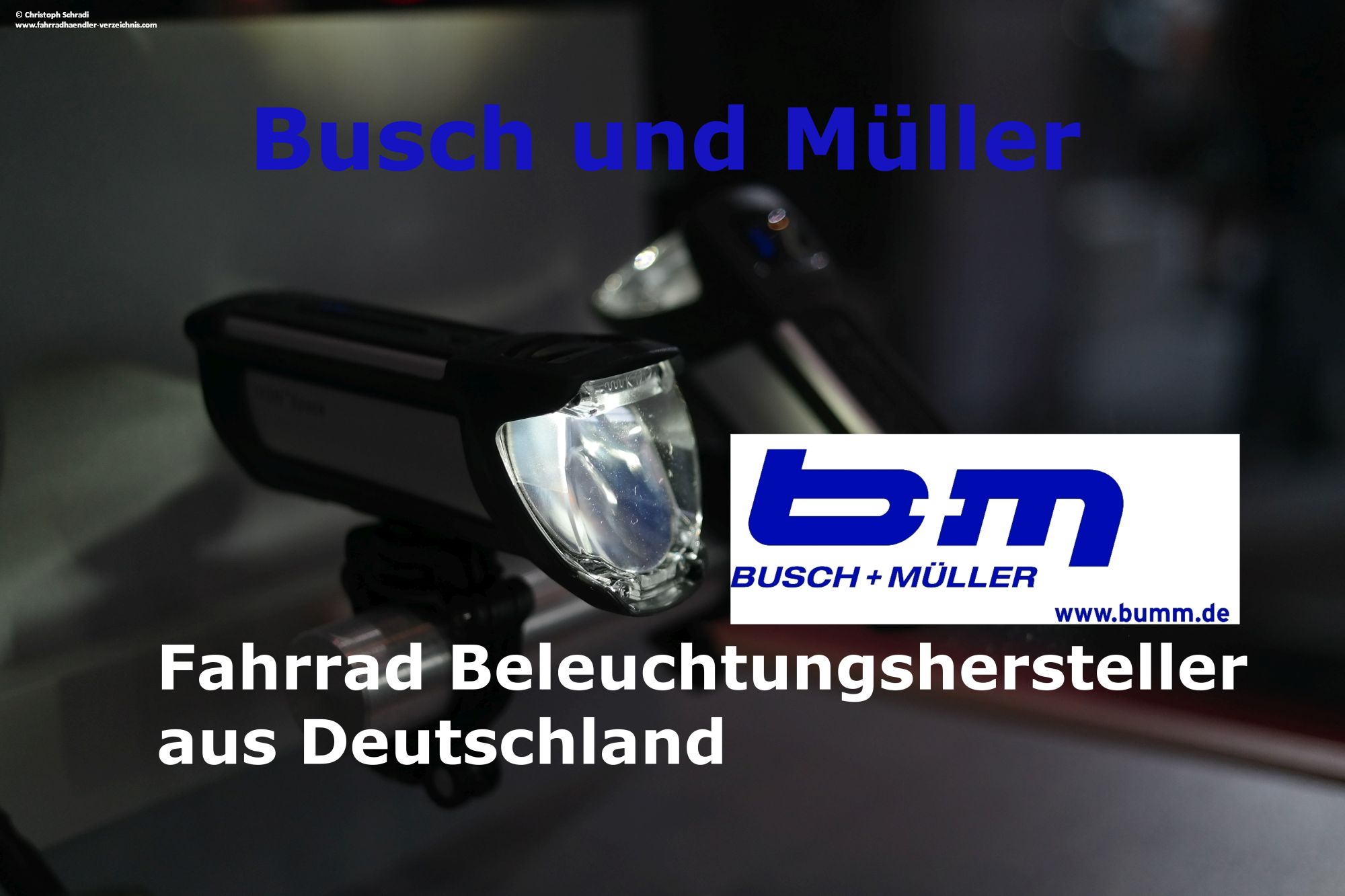 Busch und Müller - Fahrradbeleuchtung aus Deutschland