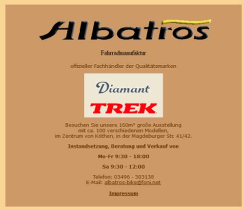 Fahrradmanufaktur Albatros Köthen (Anhalt)