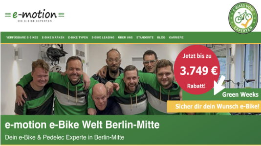 e-motion e-Bike Welt Berlin-Mitte Berlin