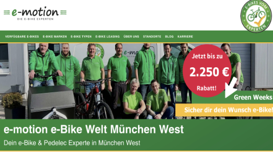 e-motion e-Bike Welt München West Olching