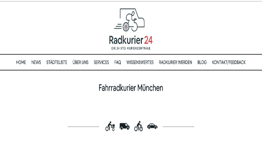 Radkurier24 - die Münchner Fahrradkuriere München