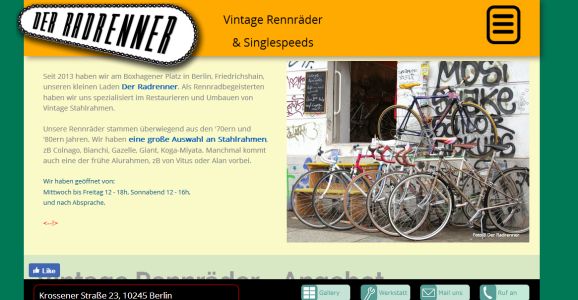 Singlespeed Fahrrad In Lichtenberg