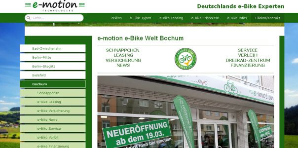 e-motion e-Bike Welt Bochum Bochum
