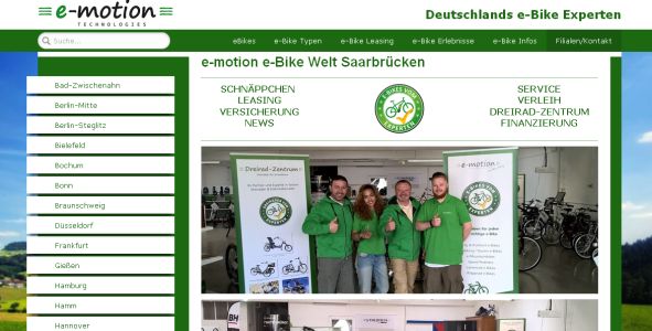 e-motion e-Bike Welt Saarbrücken Saarbrücken