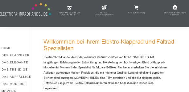 Elektrofahrradhandel.de GmbH Bremen