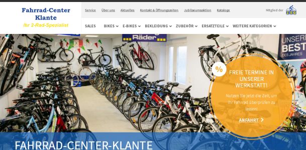 Fahrrad-Center-Klante Burgstädt