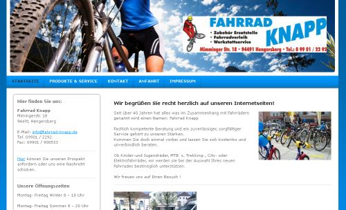Fahrrad Knapp Hengersberg