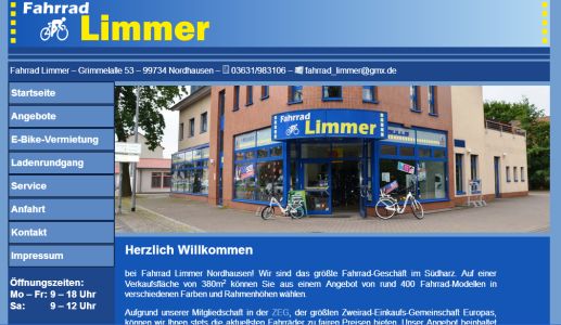 Fahrrad Limmer Nordhausen