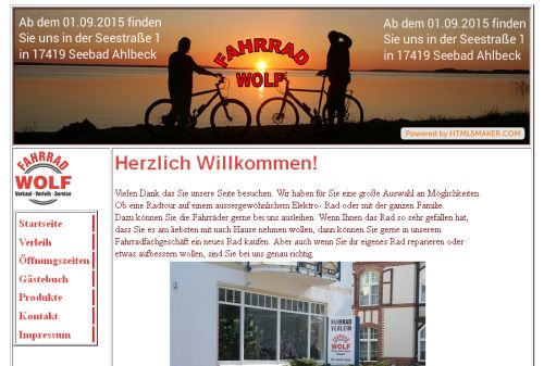Fahrradfachgeschäft Wolf Seebad Ahlbeck