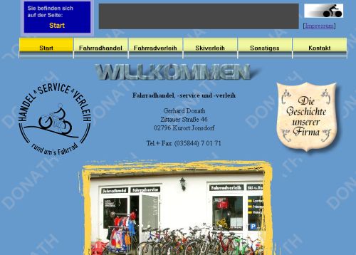 Fahrradhandel, -service und -verleih Donath Kurort Jonsdorf