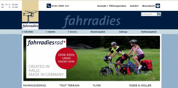 FAHRRADIES Fahrradfachgeschäft GmbH Halle (Saale)