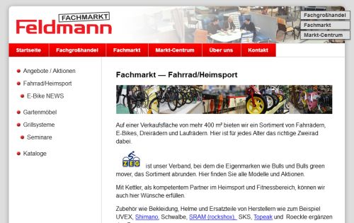 Feldmann Eisenwaren GmbH Bike Center Brilon