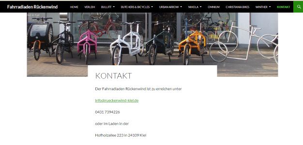 Fahrradladen Rückenwind Kiel