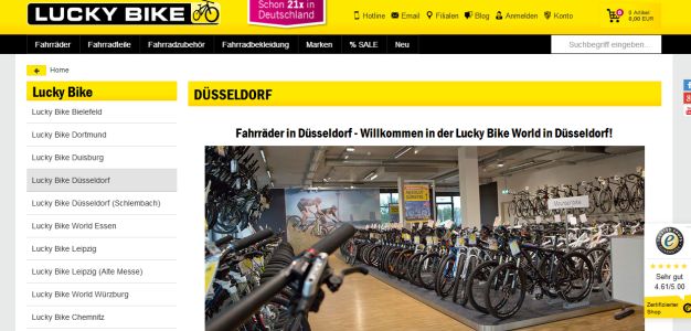 Lucky Bike Fahrradhandel GmbH Düsseldorf