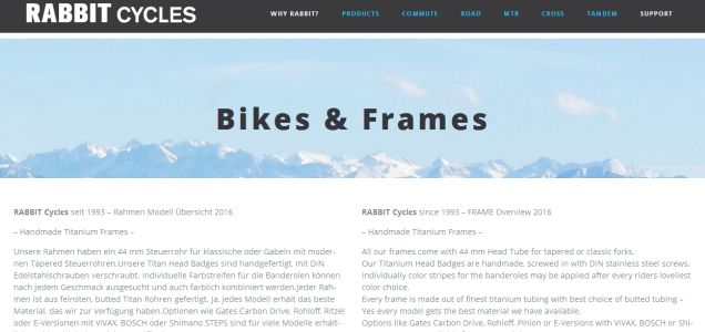 Rabbit-Cycles GmbH & Co. KG Wielenbach