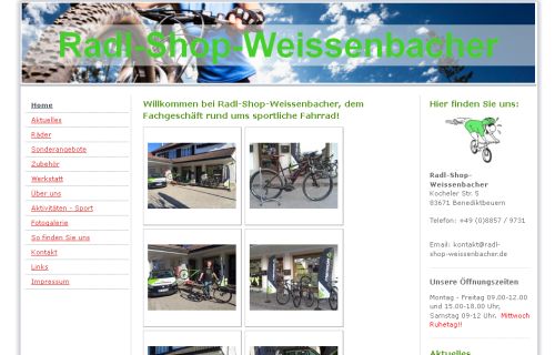 Radl-Shop Weissenbacher Benediktbeuern