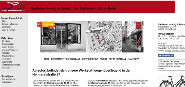 Radladen Hoenig & Röhrig GmbH Bonn