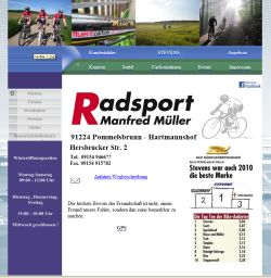 Radsport Manfred Müller Pommelsbrunn-Hartmannshof