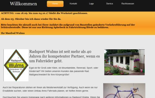 Radsport Wulms Dortmund
