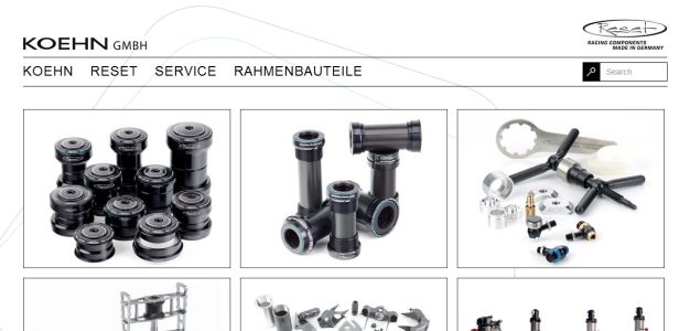 Reset Racing Components - Koehn GmbH Hannover