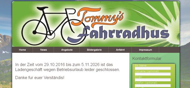 Tommy's Fahrradhus Neustadt
