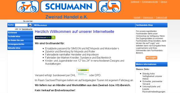 Schumann Zweirad Handel OHG Neumark
