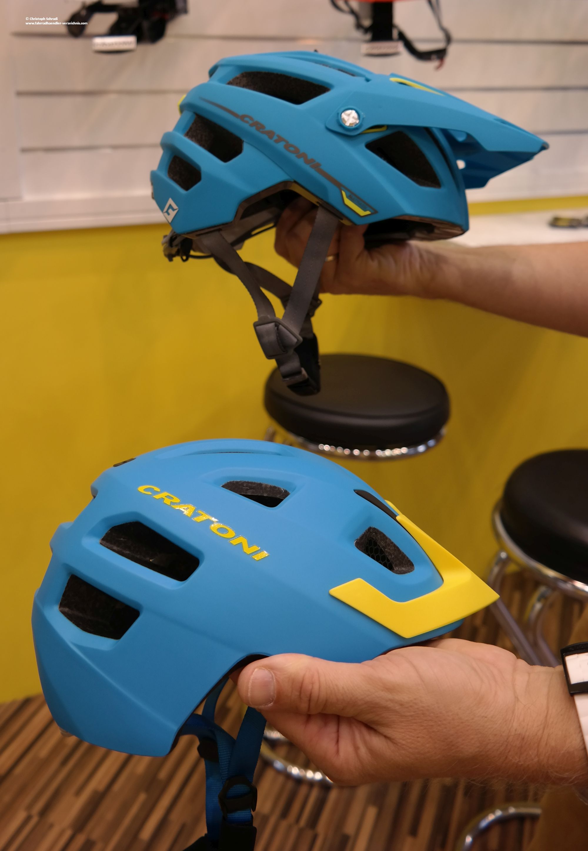 Für kleine und große Radfahrer - Cratoni bietet viele Helme sowohl für Kinder als auch für Erwachsene an - mit jeweils abgestimmter Technik versteht sich