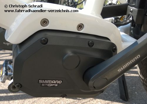 Der Steps Antrieb des Fahrradkomponentenherstellers Shimano
