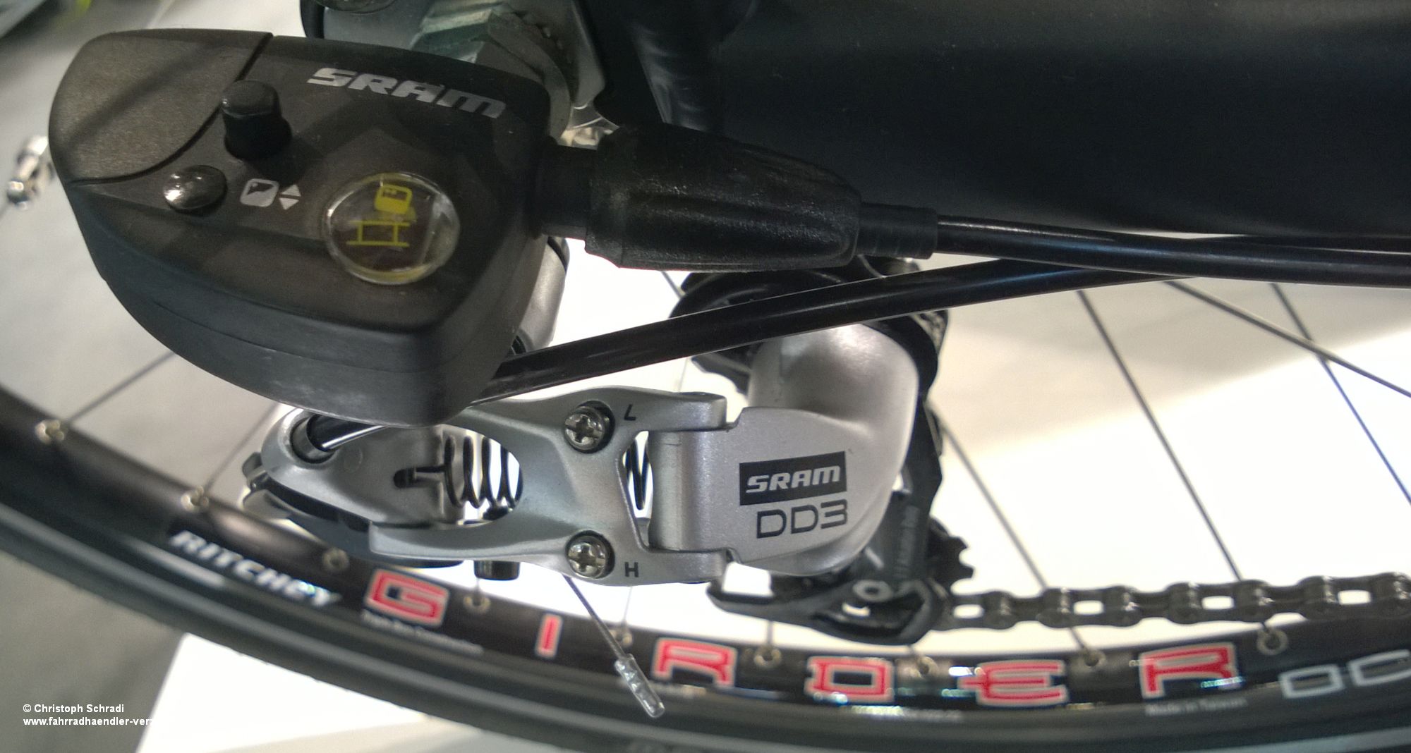SRAMs Dual-Drive Schaltung - eine von Sachs übernommene Kombination einer Ketten- und Nabenschaltung