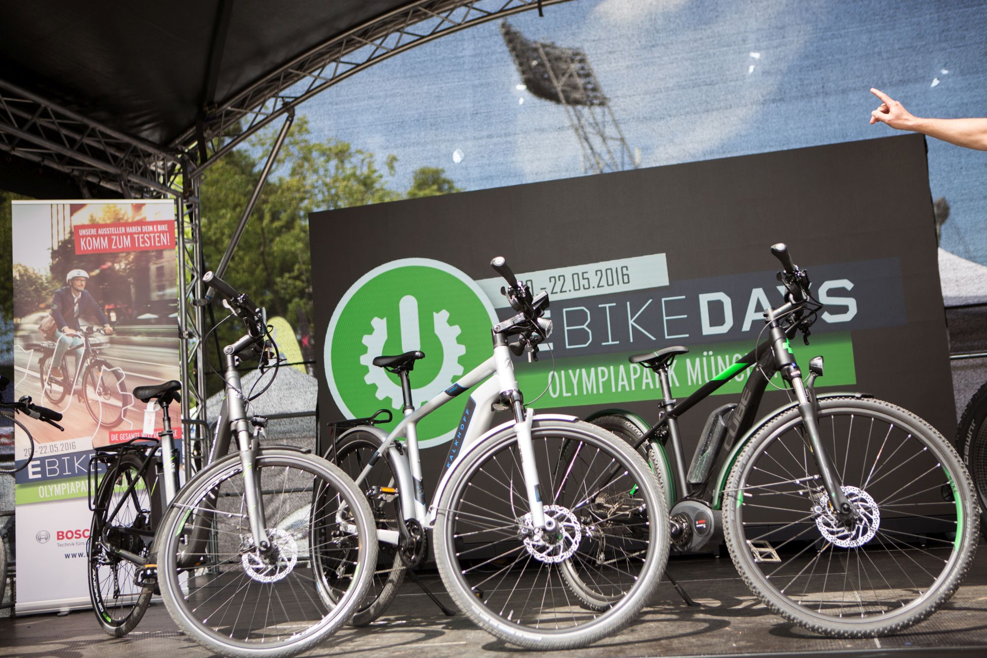 Ausgiebig E-Bikes testen: E-Bike Days München 2017