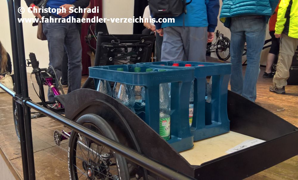 Trike mit Stauplatz für Einkäufe Spezialradmesse 2016 Germersheim