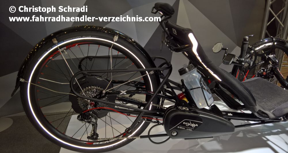 Spezialradmesse 2016 Germersheim Trike mit Neodrives Hinterradantrieb