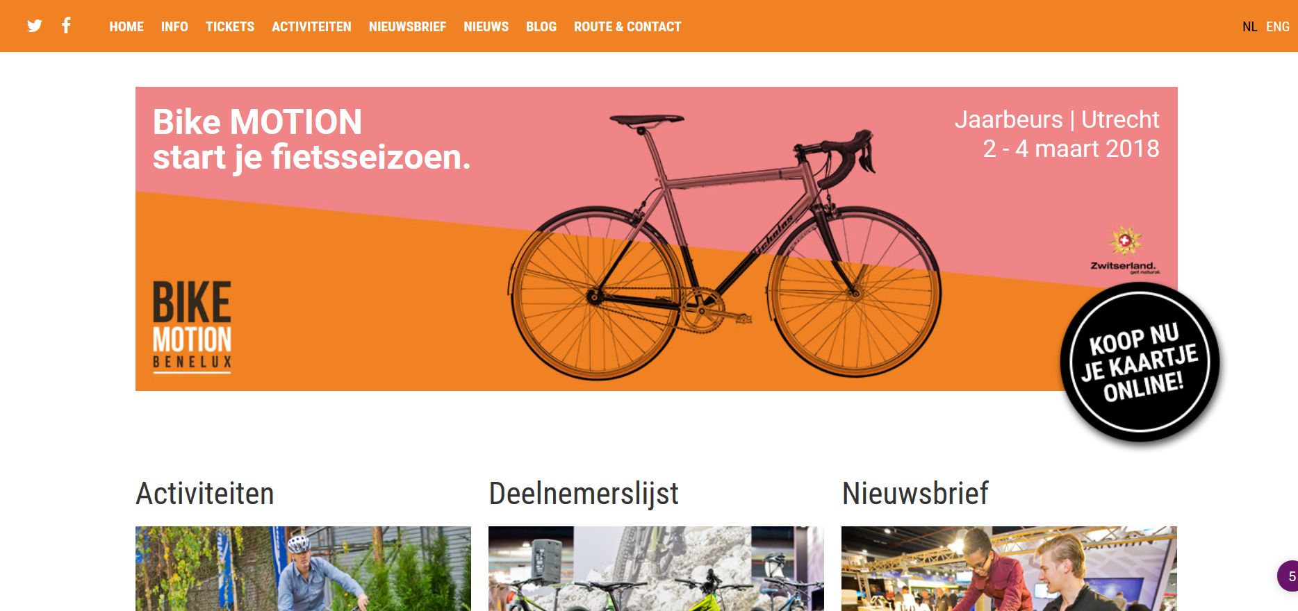 Niederlande: Bike Motion Benelux 2018 