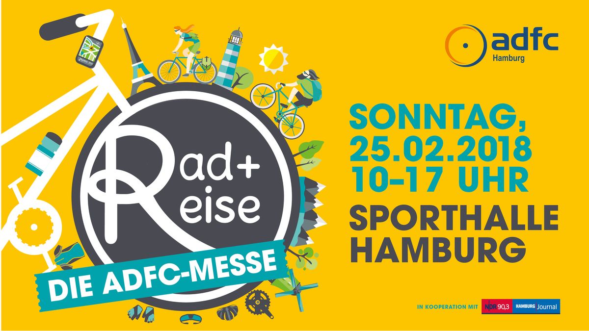Radreise Messe ADFC Hamburg