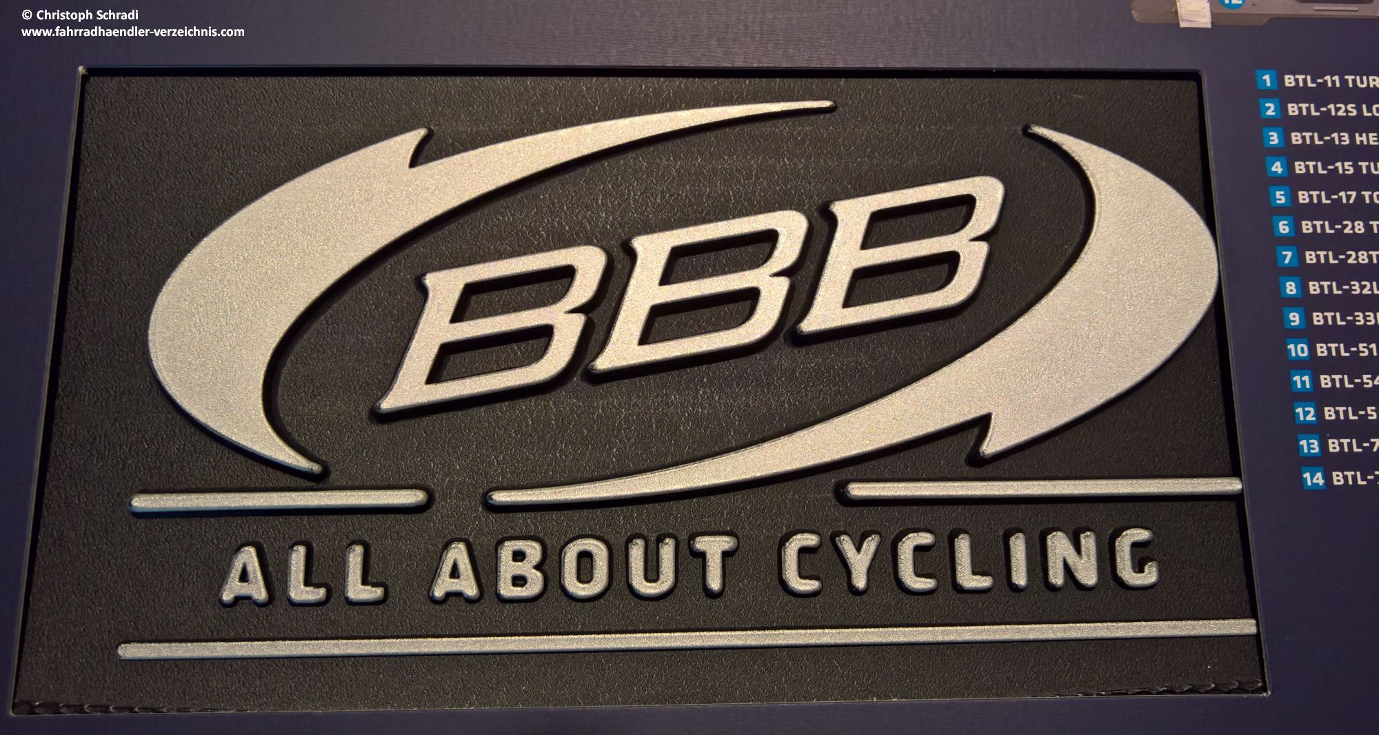 BBB allroundkit-btl91 Werkzeugkoffer mit edler BBB all about Cycling Beschriftung